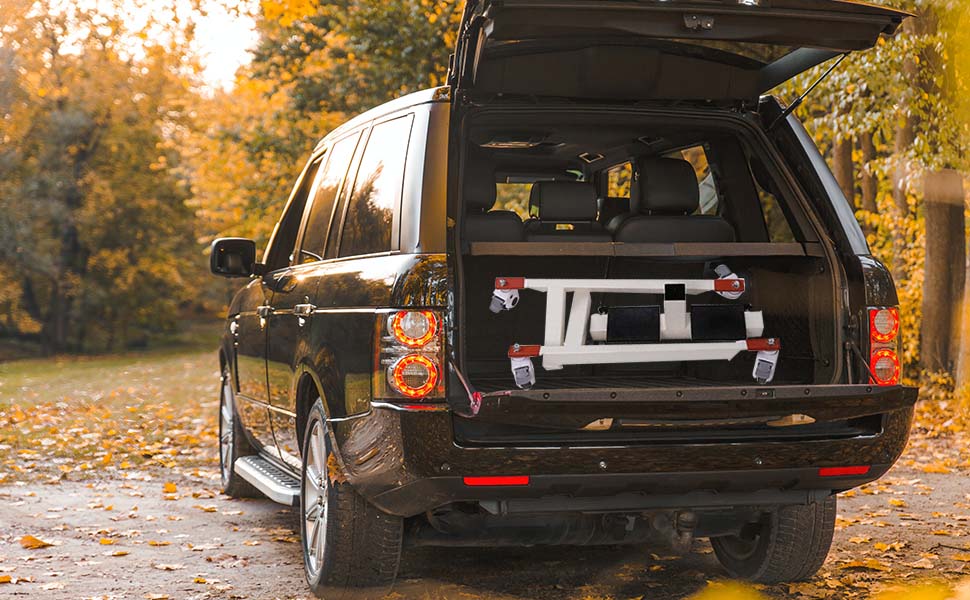 Wheelchair Lift for Car, Adjustable Portable Transfer Chair with