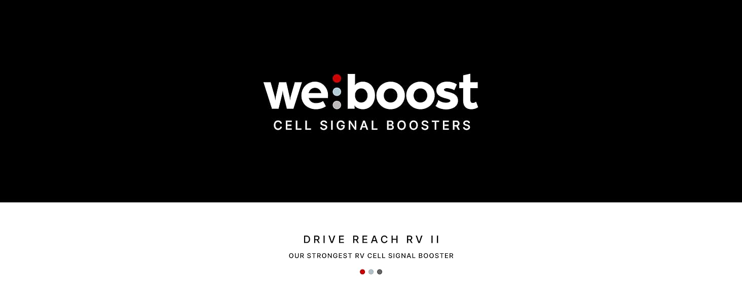 weBoost cell phone signal booster for RV