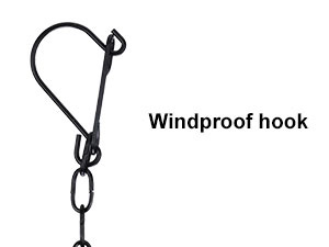 Windproof hook