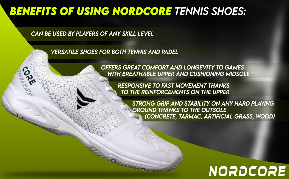NORDCORE TENNIS/PADEL SHOES
