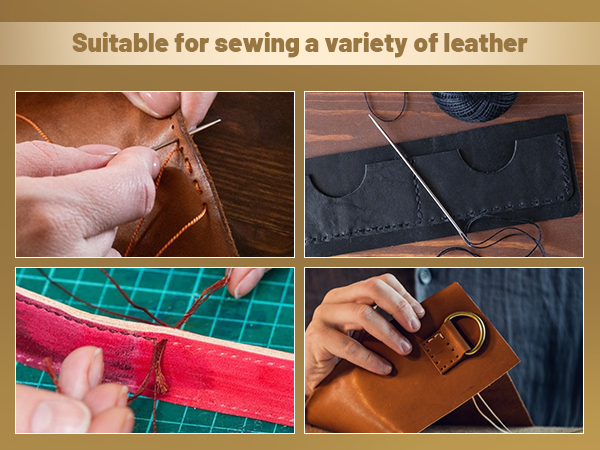 Waxed Leather Thread