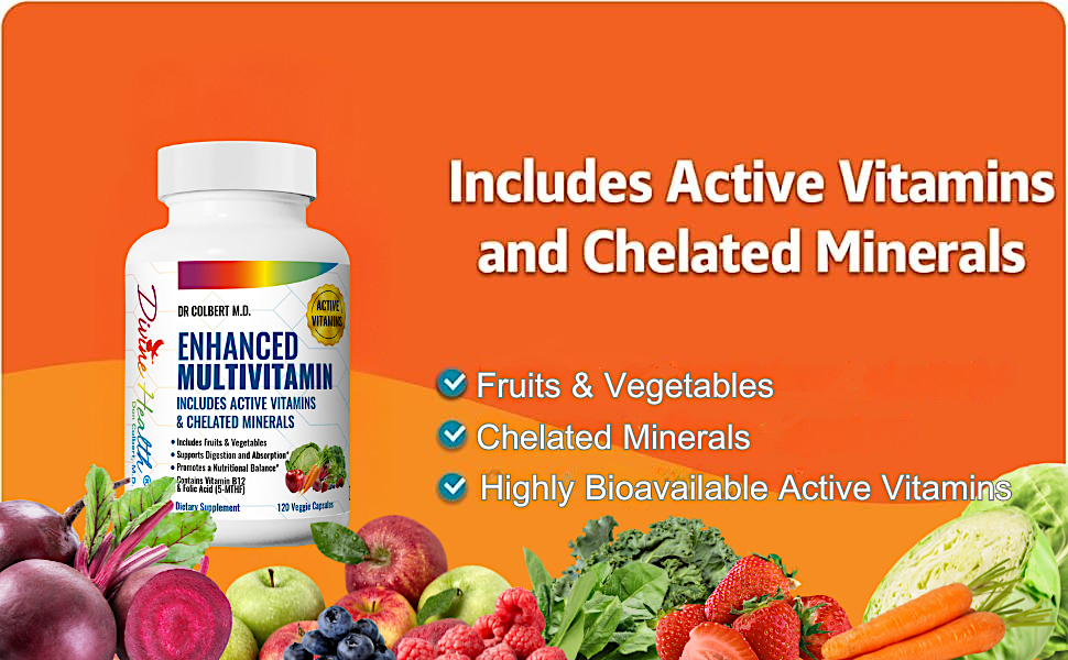 Enhanced Mulvitamin with Active Vitamins