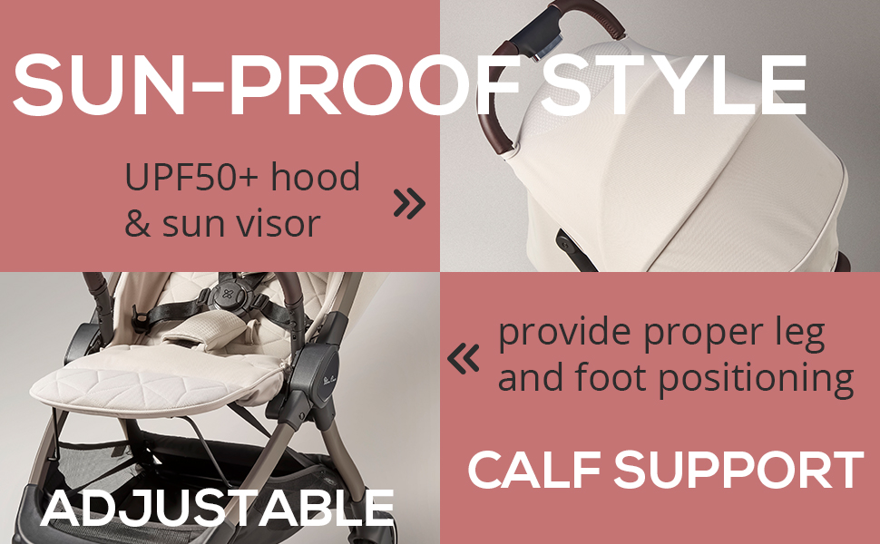 Silver Cross Clic 2024 Airline Cabin Size Travel Stroller/Pram|Foldable ,SPN-MX9E8