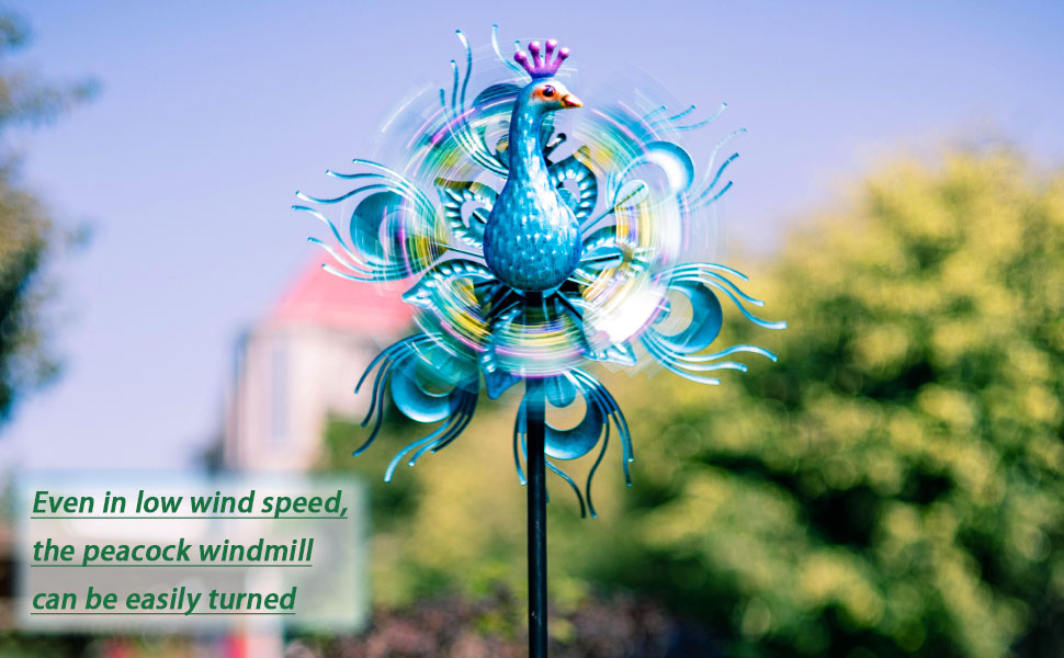 Double Layer Wind Spinner