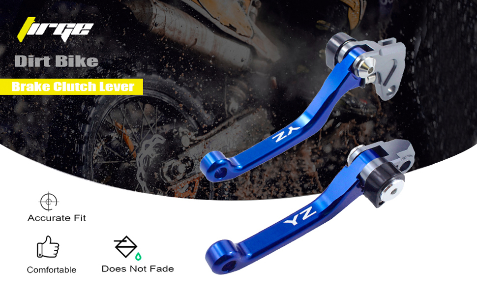 TIRGE Motorcycle CNC Foldable Pivot Clutch Brake Lever