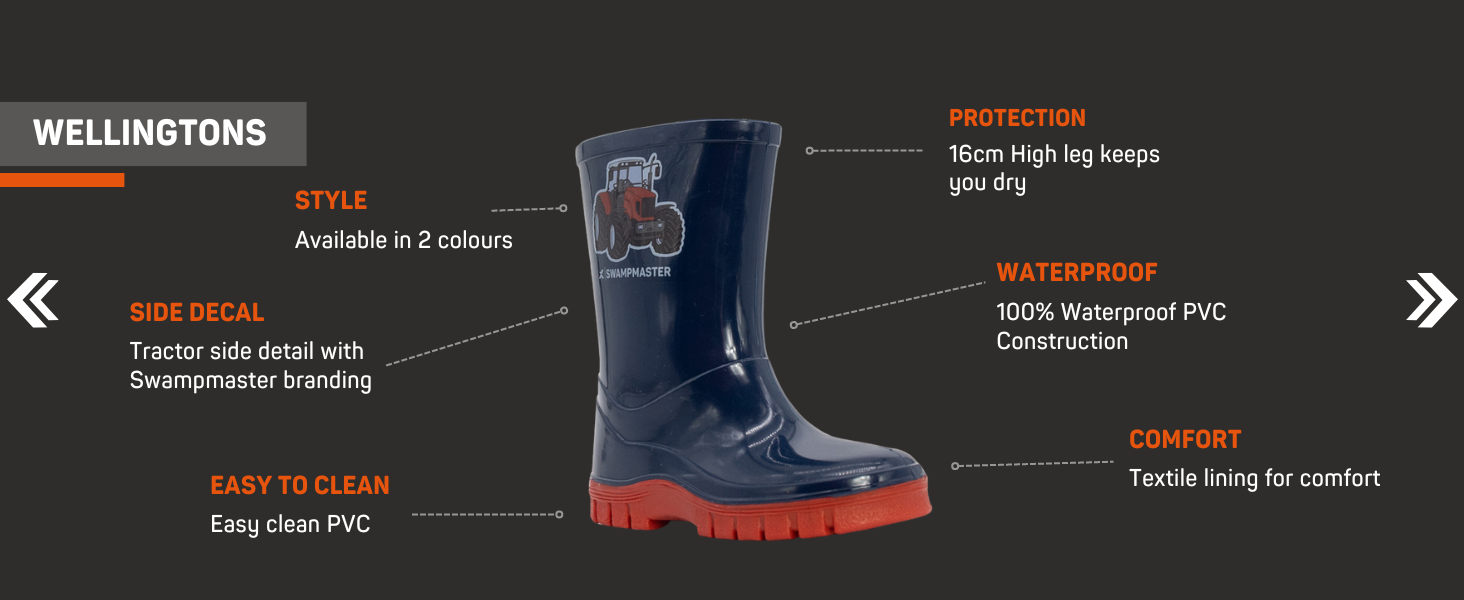 xpert cotton mount junior boots work boots farm wellies