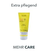 eco elio LSF 50 nachhaltige Sonnencreme 75ml "Mehr Care" I Sonnencreme ohne Octocrylene und Mikro...