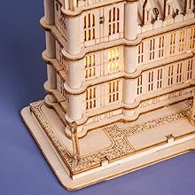 Title 8, ROBOTIME ROKR 3D Houten Puzzel Big Ben met LED ...