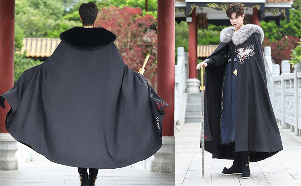 新品 タグ付き 蝶舞秋園 ケープ マント ネイビー 黒 チャイナ 和 ゴスロリ 新品 タグ付き 蝶舞秋園 ケープ マント ネイビー 黒 チャイナ 和