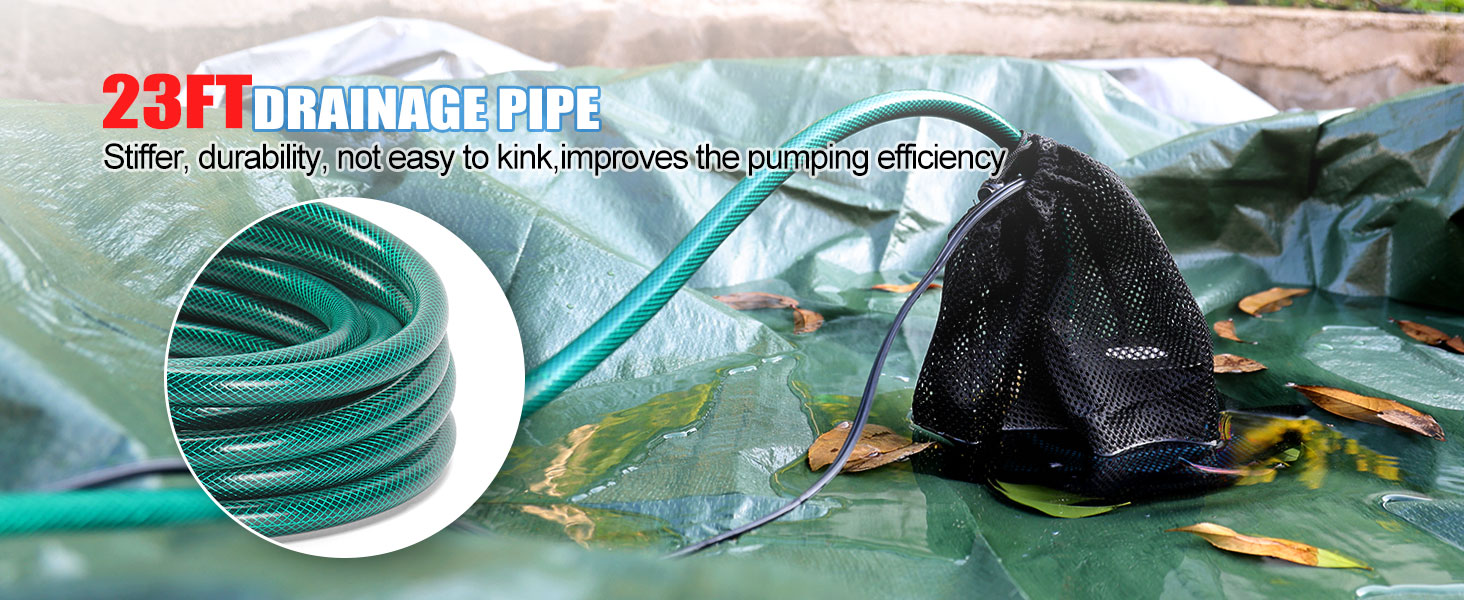 Water Pump for Pool Draining