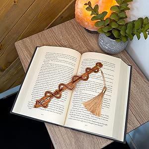 Spear boomark in book