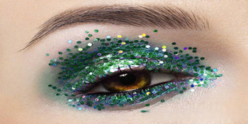 glitter makeup for eyes