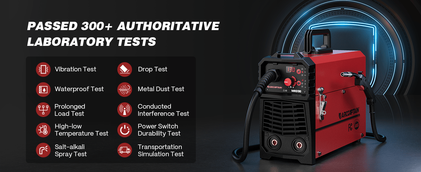 MIG130 Flux Core Welder