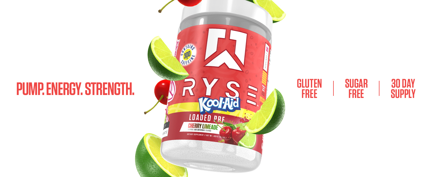 Loaded Pre V2 Kool-Aid Cherry Limeade Banner Imagen 3