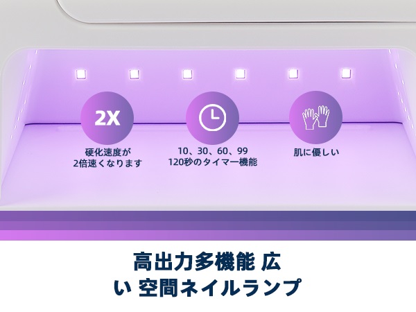 【2024年新登場】 ジェルネイル ライト LED＆UVネイルランプ Amazon.co.jp: 【2024年新登場】 ジェルネイル ライト LED＆UV