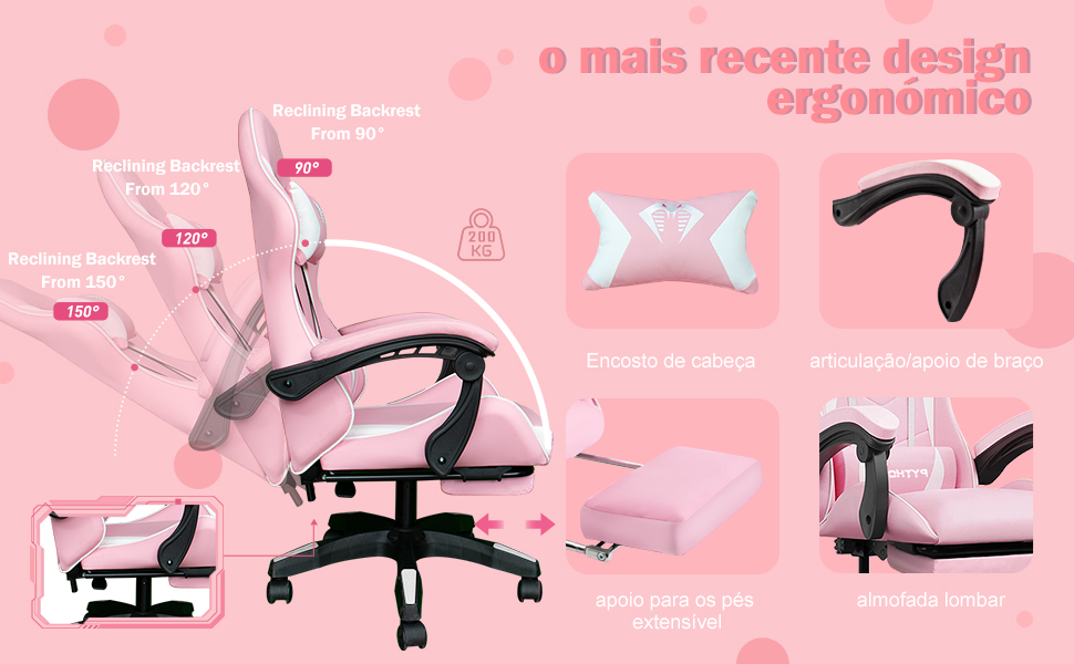 Cadeira Ergonomica Gamer