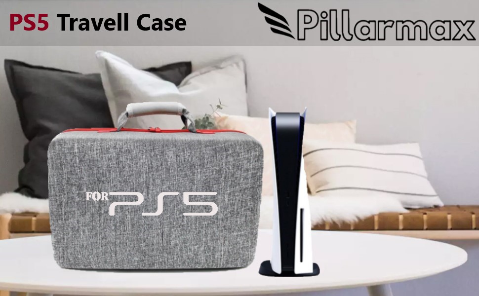 PS5 travell case silver