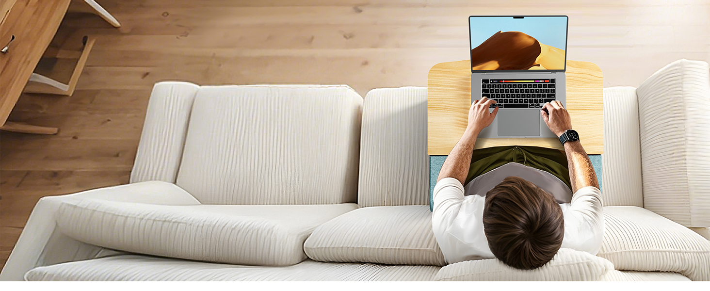 Laptop Lap Desk for Couch and Bed: Work Anywher