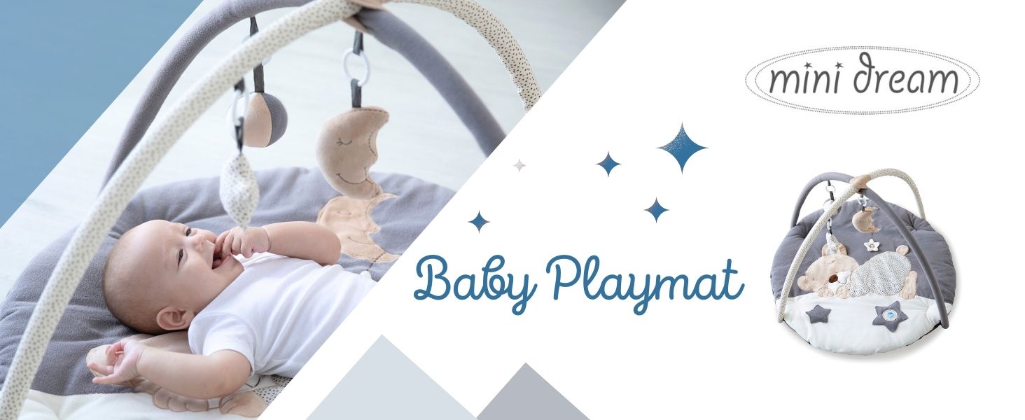 MiniDream Jumbo Baby Play Gym, Activity Playmat for Baby Floor Play