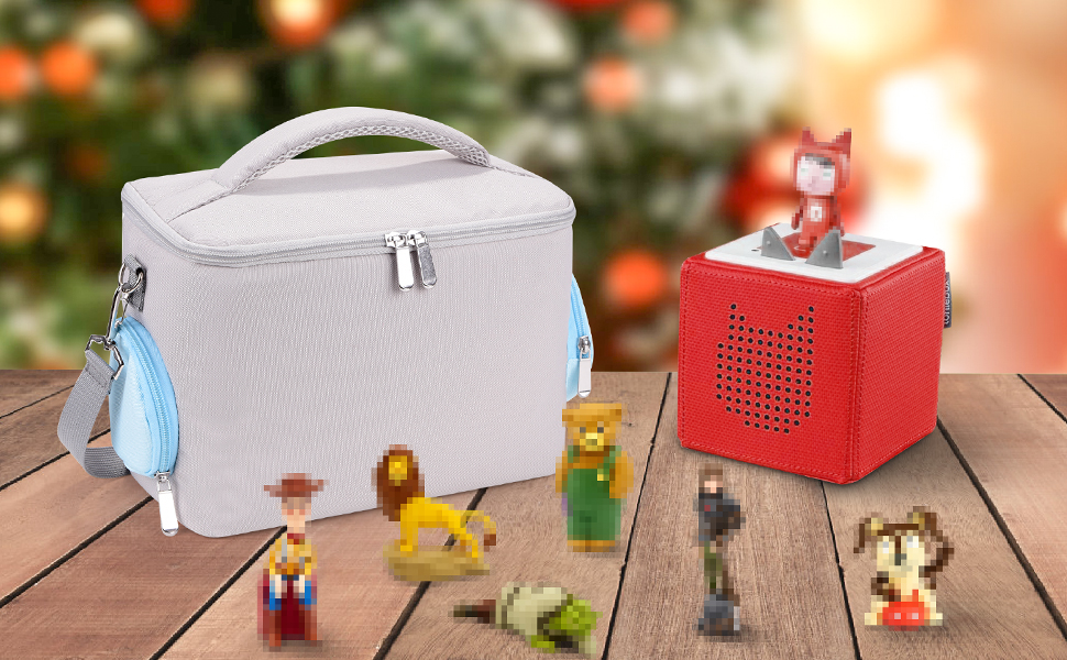 DDgro Toniebox Carrying Case Convenient and Protective Travel Bag for Tonie box