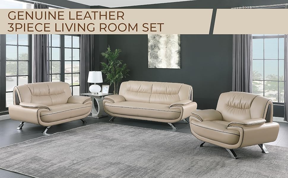 Blackjack Furniture Leather Match Upholstered Living Room