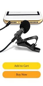 3 pin lapel microphone