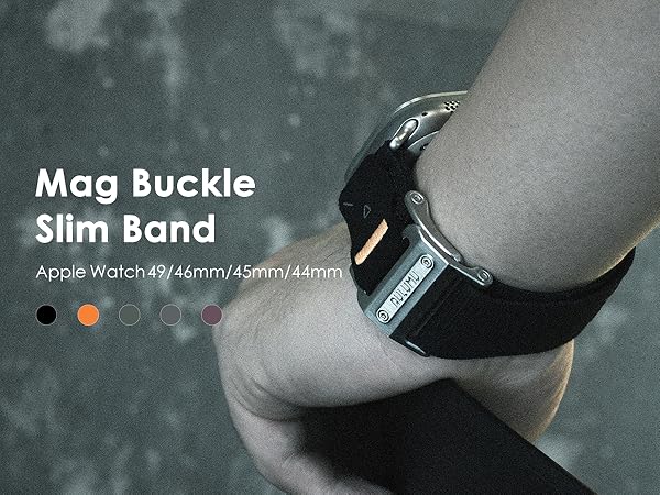 Amazon.com: Aulumu A11 Mag Buckle Slim Band Designed for