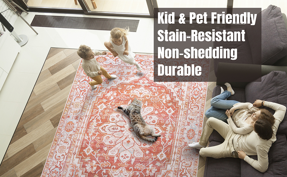 JONATHAN Y WSH108A4 ASA Ornate Medallion MachineWashable Bohemian