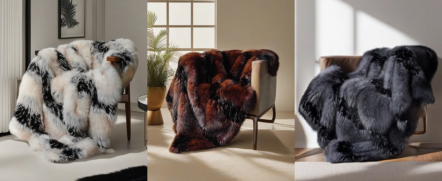 faux fur blankets