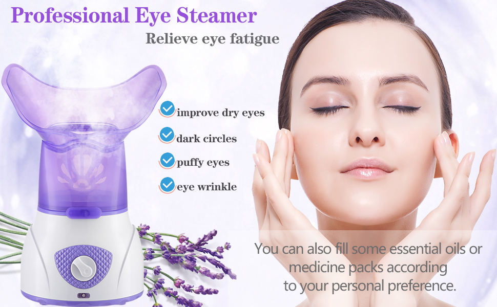 VOUM 3in1 Facial Steamer Eye Steamer Face Steamer for Deep Facial