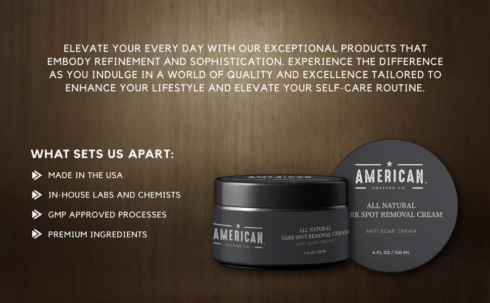 American Shaving Co. Dark Spot Removal Cream 4 Oz