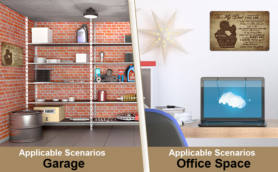 Fathers Day Gifts To My Dad Signs Funny Gift From Daughter