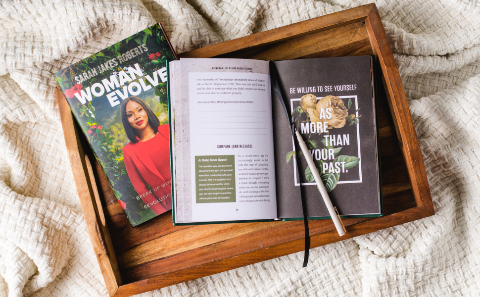 sarah jakes roberts, no woman left behind guided journal