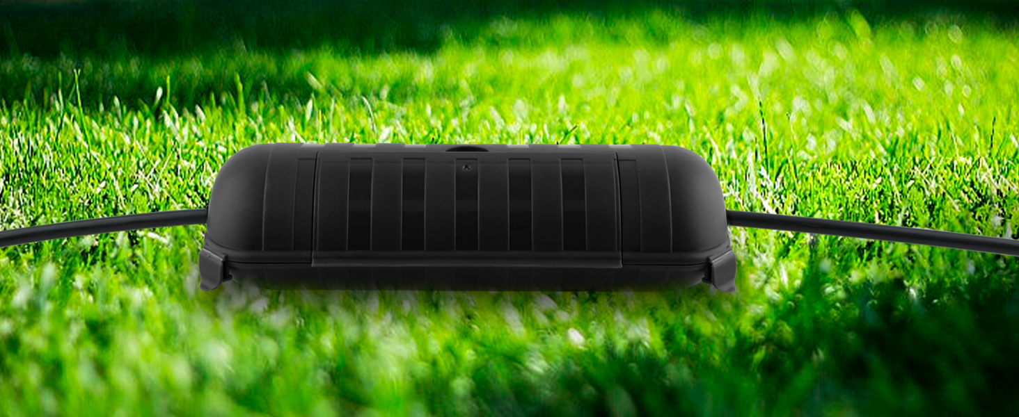 Outdoor IP44 Waterproof Connection Box by Restmo, Weatherproof Electrical Extension Cord Cover
