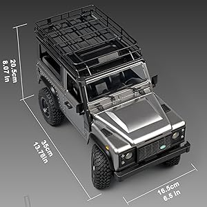 Size of MN99S RC Jeep