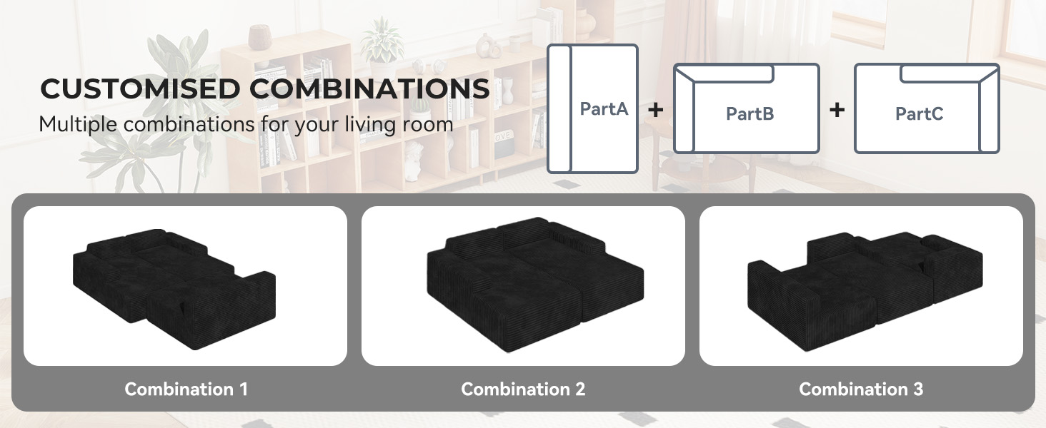 large sectional fluffy couches for living room 