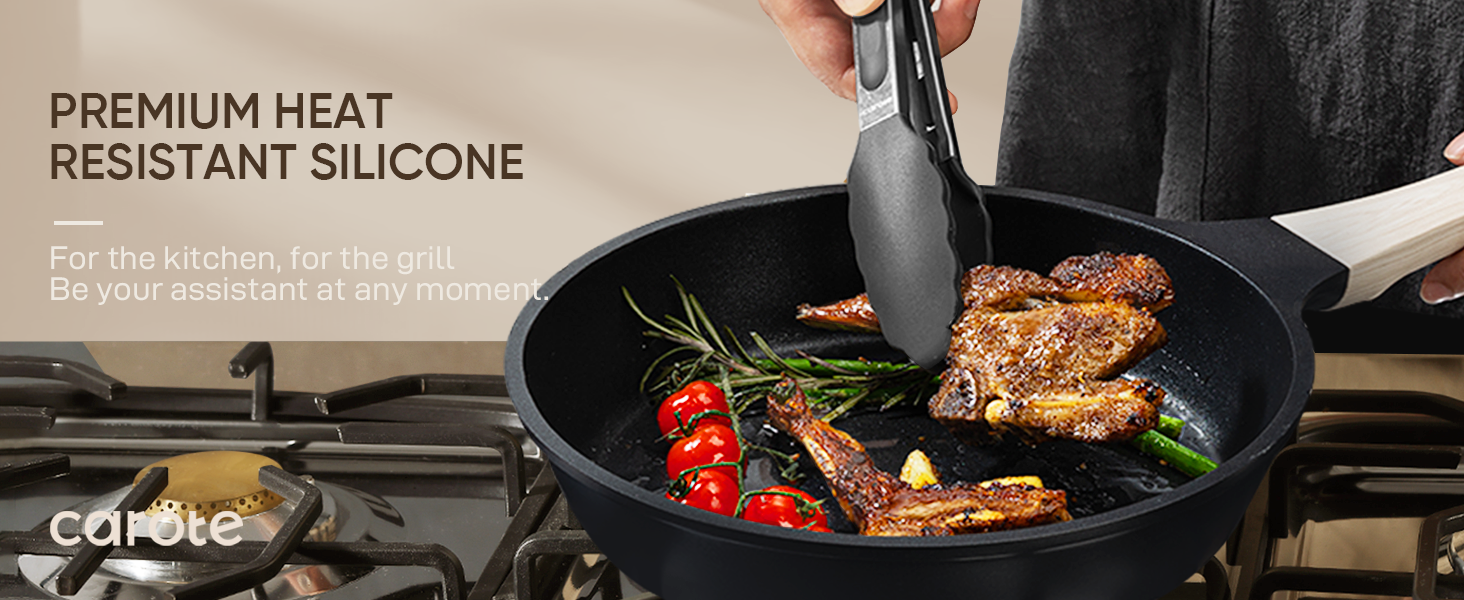 kitchen utensils set silicone cooking utensils set