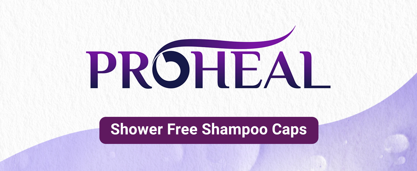 Shower Free Shampoo Cap 4 Shampoo Caps for Bedridden