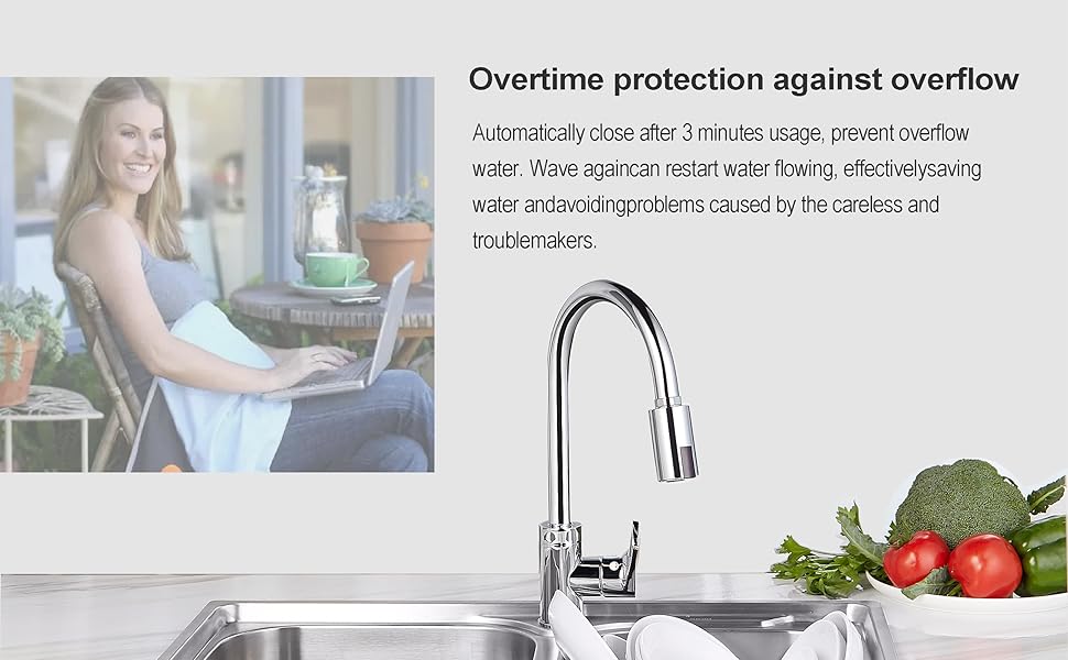 Touchless Faucet Adapter for Kitchen Bathroom, Universal Standards