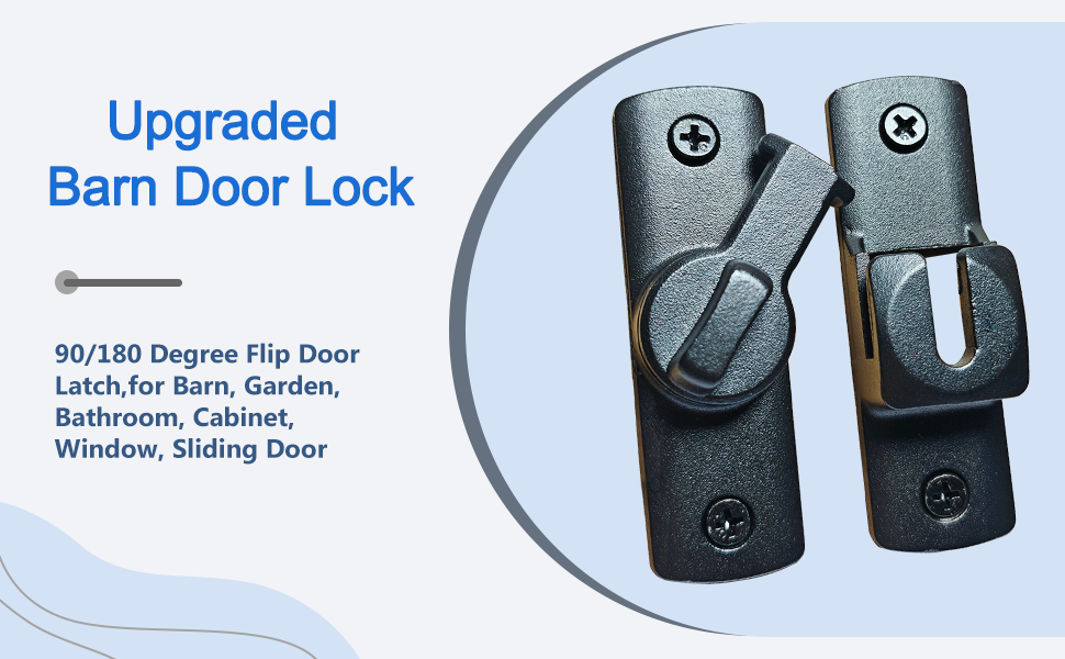 Barn Door Lock