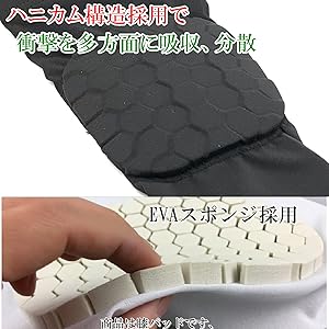 Amazon | Eiza 肘パッド 2枚 スポーツ アウトドア 肘当て