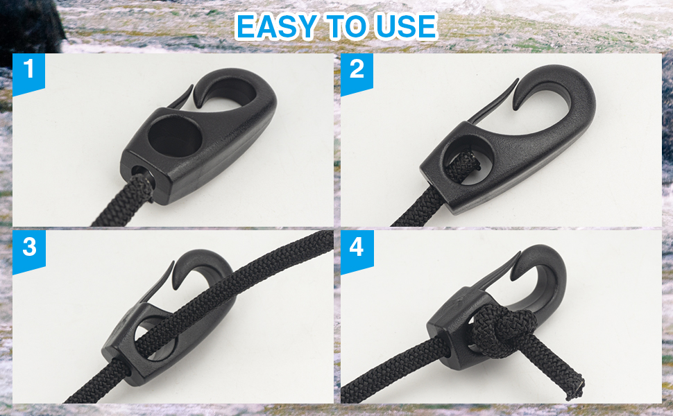KAYAK D-RING PATCH BUCKLE