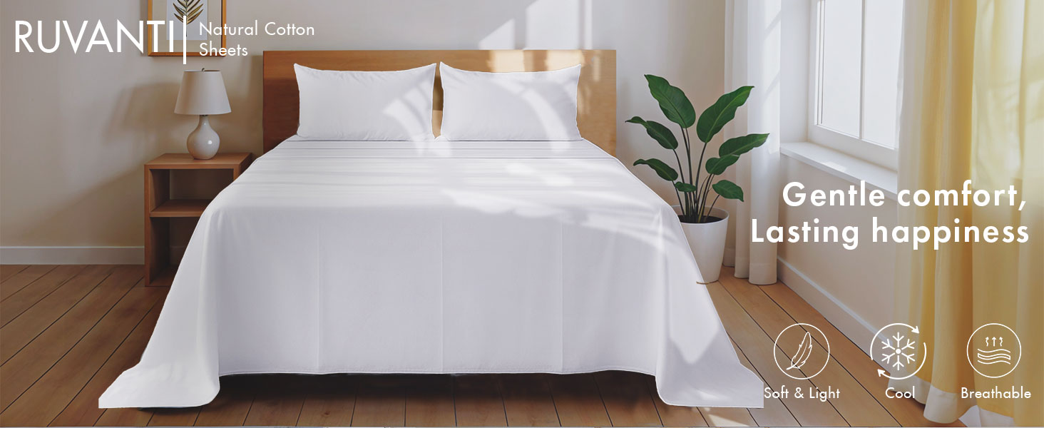 cotton bed sheets king size queen sheet set egyptian thread count piece air circulation