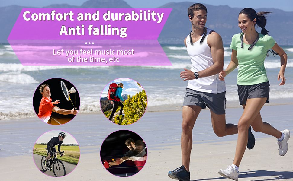 Neckband Bluetooth Headphones