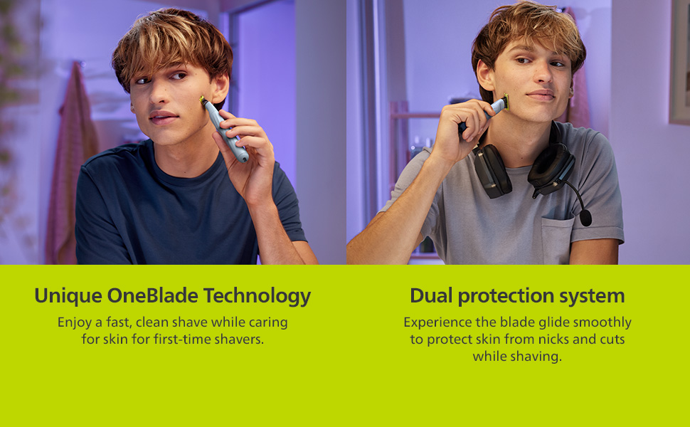Unique OneBlade Technology