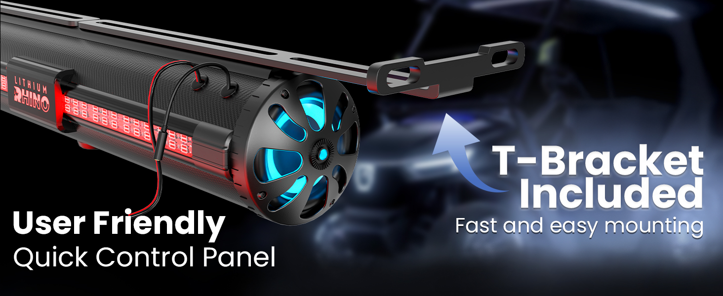 UTV/ATV Sound Bar Bluetooth