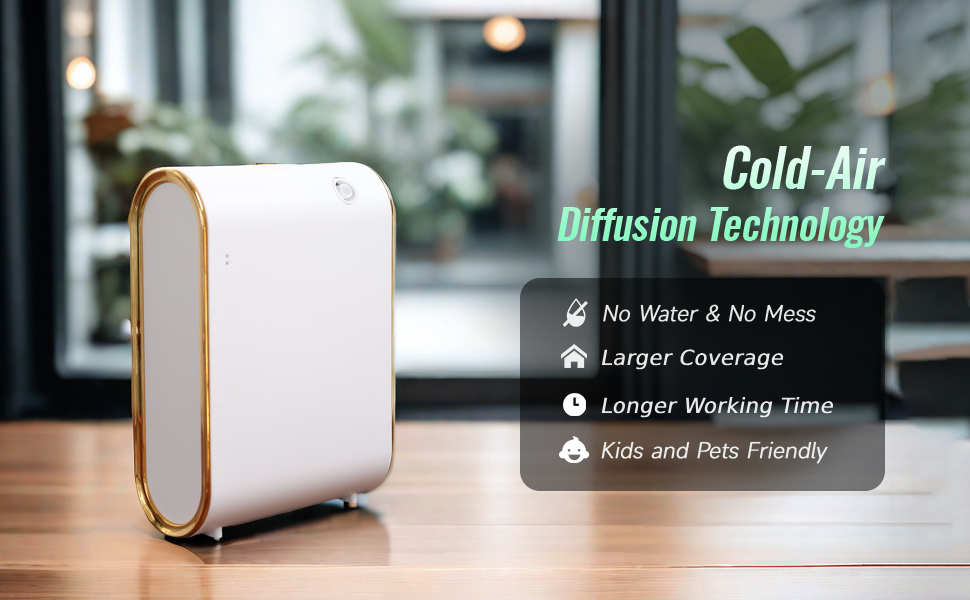 Scent Air Machine Waterless Essential Oil Diffuser 1500