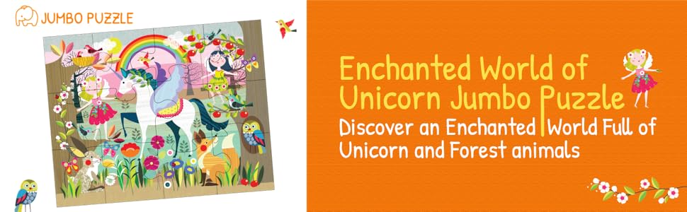 Enchanted World of Unicorn Jigsaw puzzle