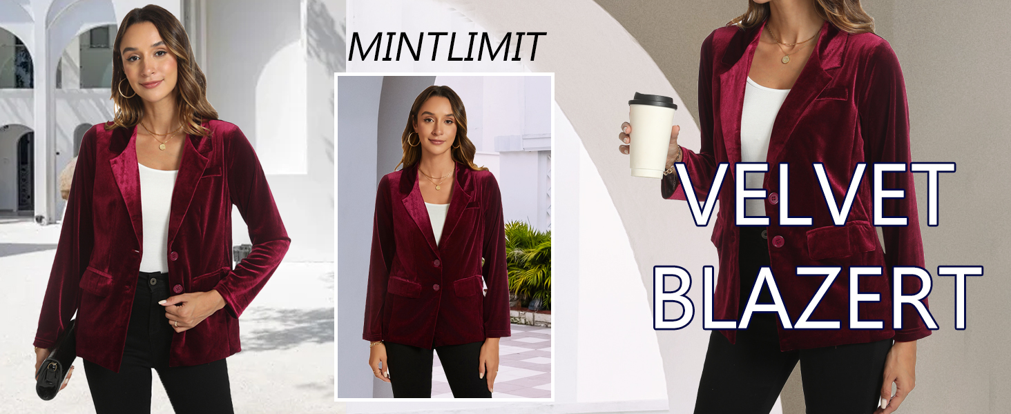 Velvet Blazer