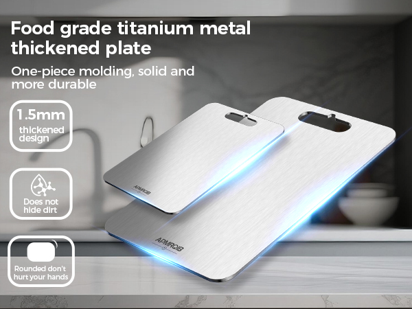 Titanium cutting board
